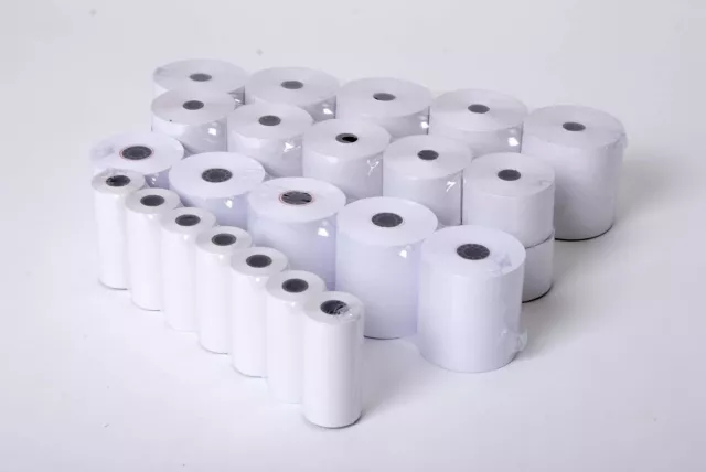 Barclaycard iwl252 Without Round Back 25mm Dia. Coreless Thermal PDQ Rolls