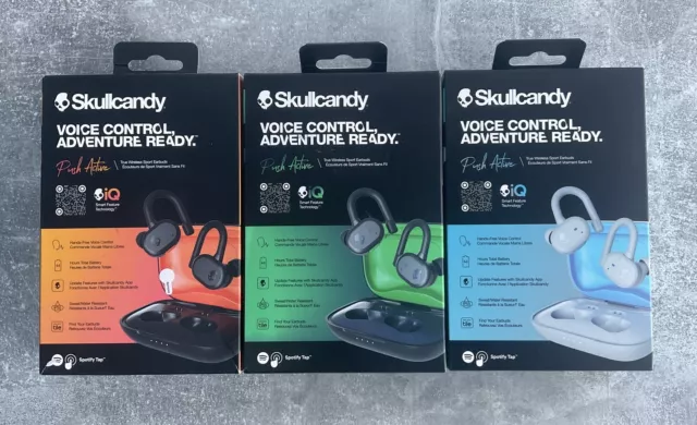 Skullcandy Push Active True Wireless Sports Earbuds In Ear Headphones Bluetooth