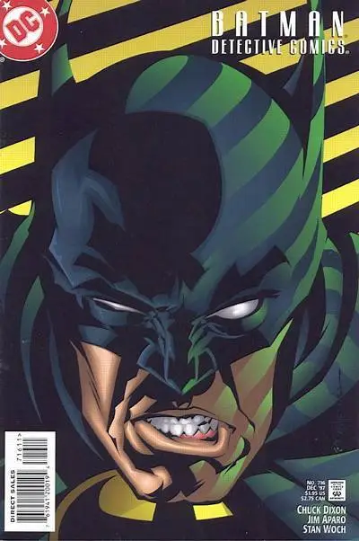DETECTIVE COMICS #716 F/VF, Batman, Direct, DC 1997 Stock Image