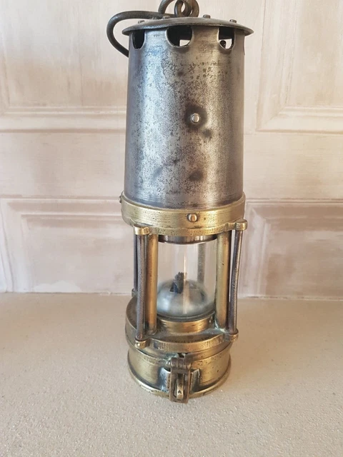 miners lamp patterson E1 gas testing lamp