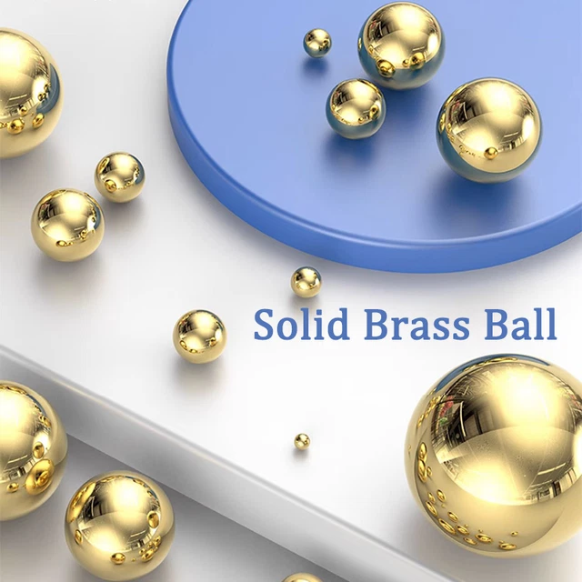 High Precision Coppers Balls Solid Brass Ball 0.9-45mm Pure Brass Copper Balls