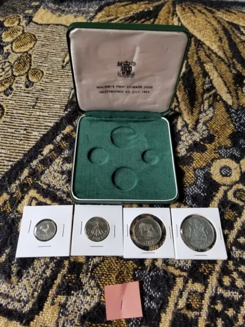 Malawi 1964 Proof Set - 4 Coins with Original Mint Packaging - i