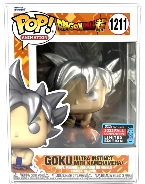 Funko Pop! DBS Goku Ultra instinct with Kamehameha #1211 Chalice Exclusive