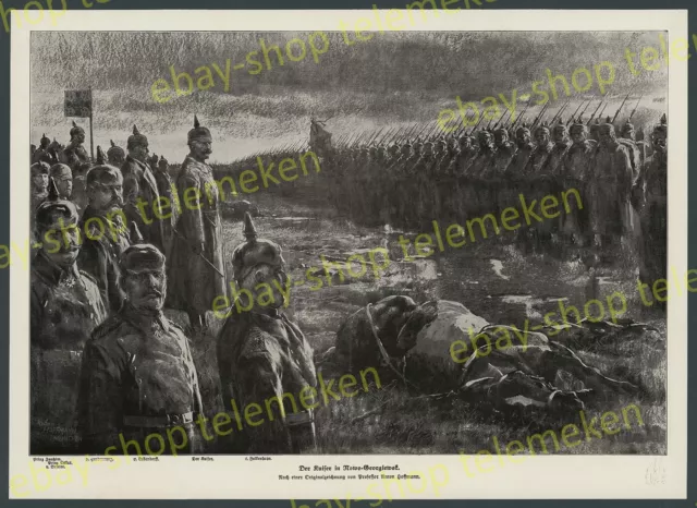 Wilhelm II. Heerführer Ostfront Beseler Hindenburg Ludendorff Falkenhayn 1915