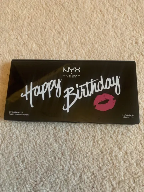 NYX Happy Birthday eye shadow Palette UBP01