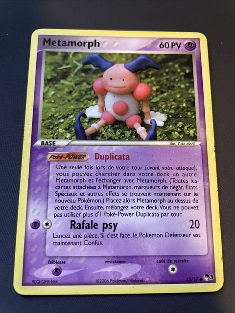 Metamorph Mime - Pokemon 12/17 Promo Pop 3 Excellent Etat Fr