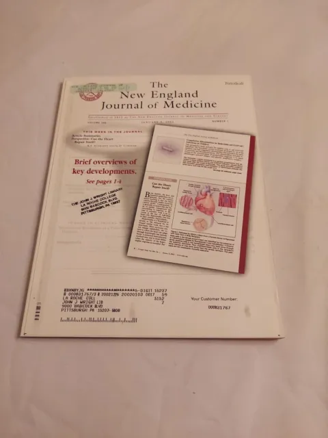 2002 Janvier 3, Neuf Angleterre Journal De Medicine, Can Cœur Repair Lui-Même ?(