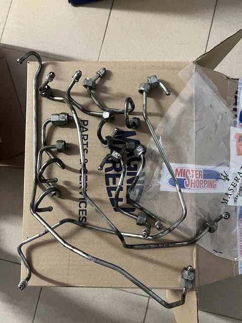 Accossato Kit Tubi Freno Blu Per Yamaha MT-09 - 5 Tubi, Layout S, Mantiene Tubo Rigido - Foto 5