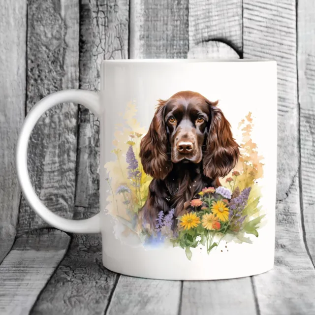 Pet Dog Mug, watercolour Boykin Spaniel - Ideal Gift