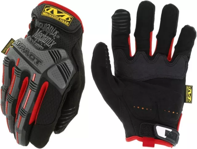 Mechanix Wear: M-Pact Work Gloves - Touch Capable, Impact Protection, Absorbs Vi