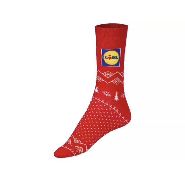 Chaussettes Lidl Collector – NEUF Avec Étiquettes – Taille 43-46 – Édition Limitée