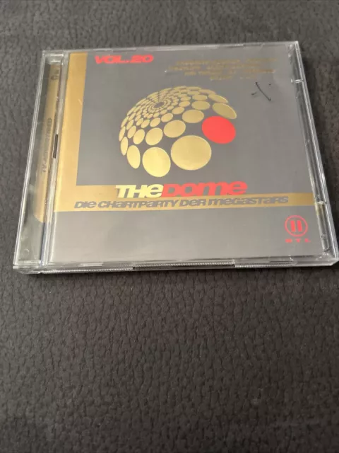 Doppel CD, The Dome Vol. 20, Die Chartparty der Megastars, RTL lI, 2001, BMG