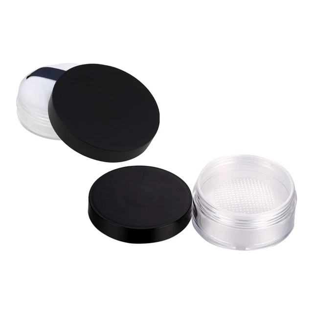 1 Satz Make-up-Pulverboxen-Container für Frauen-Pulveraufbewahrungsbox für Fraue
