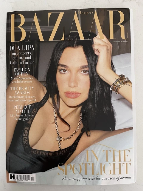 HARPER'S BAZAAR MAGAZINE September 2025 Dua Lipa $13.99 - PicClick