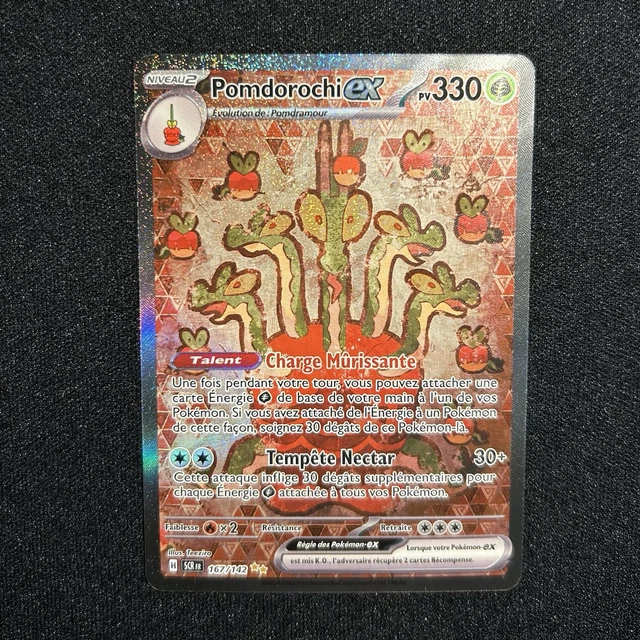 Pokémon – Pomdorochi-ex 014/142 🌟 Double Rare Holo – Couronne Stellaire - Collection Pokémon – Pomdorochi-ex 014/142 🌟 Double Rare Holo – Couronne Stellaire - Collection
