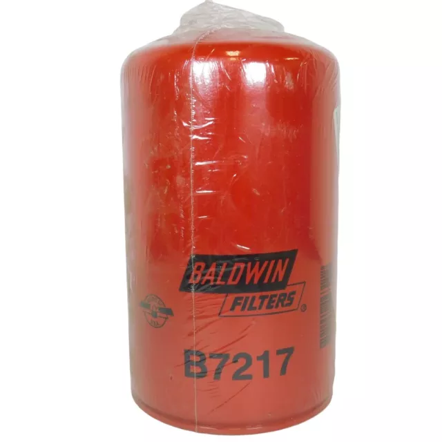 Baldwin B7217 Spin On Oil Filter Thread Size 1- 1/2"