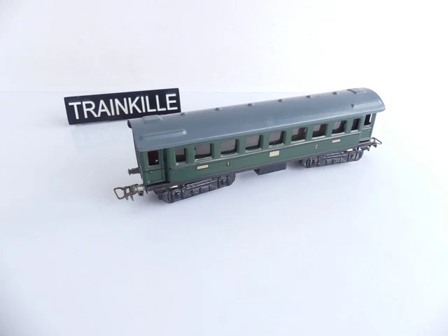 RARE MARKLIN HO N°4185 VOITURE VOYAGEUR + CABINE PILOTAGE POUR RER, 2e CLASSE DB - Collection