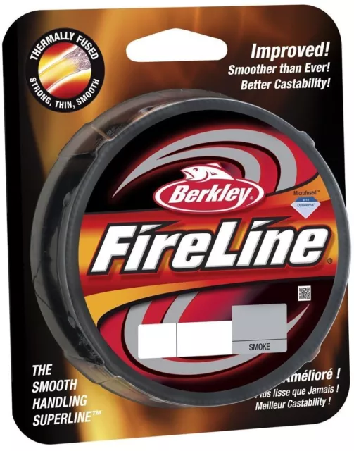 Berkley FireLine Fused Superline Braided Line [3-Colors] [100/125/300/1500yd]