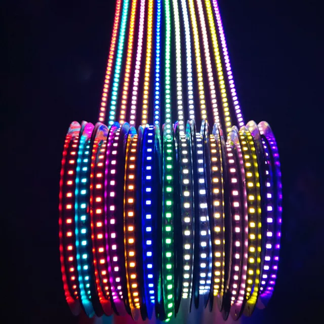 12V 24V S Shape Sign LED Light Strip 120leds/m narrow 6mm Flexible ...