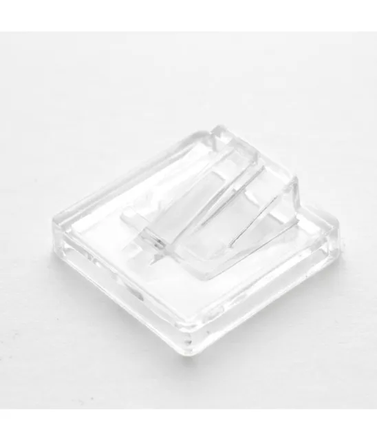Lot 10 supports bagues plot carré plastique - Présentoirs pour bijoux