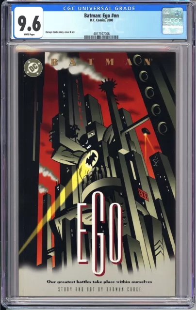 Batman: Ego #nn CGC 9.6 WP 2000 4017107006 Darwyn Cooke ! 1st Print