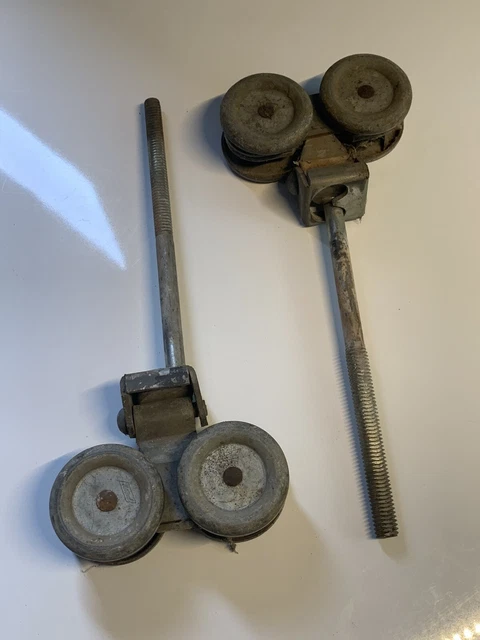 Primitive Barn Door Roller Hardware Vintage Farm Rustic 4