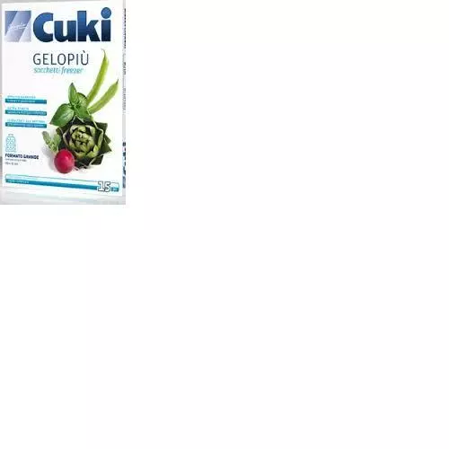 SACCHETTI FREEZER GELOPIU CUKI 18X28 PZ.30 FORMATO PICCOLO