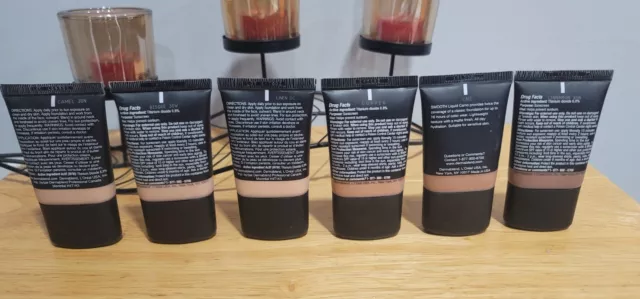 Dermablend Smooth Liquid Camo Medium Coverage Foundation Spf 25 Select Color 1.0