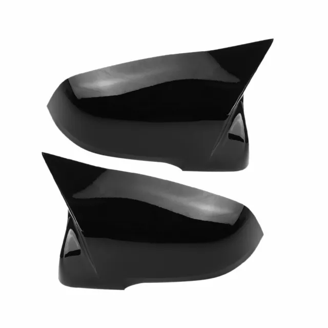 Pair M Style Door Wing Side Rearview Mirror Cover Cap Fit for Toyota Supra 18-20