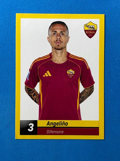 FIGURINE PUBLISHING ROMA 2025-26 2026 n. 7 Angelino NO PANINI EUR 1,00 ...