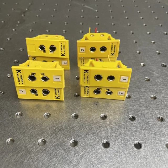 KTYPE PANEL JACK Socket Standard Thermocouple Connector Lot Of 8 40.