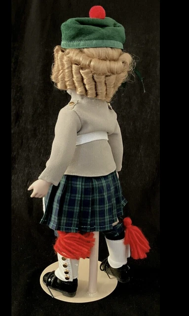 Shirley Temple Wee Willie Winkie Danbury Mint Porcelain 14" Doll NRFB COA #C8532 12