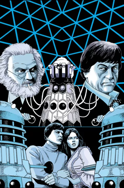 Doctor Who Art Print Beep the Meep by Scott Gray