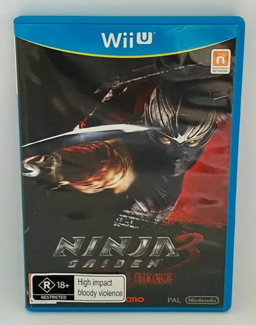 MINT DISC NINTENDO Wii U Ninja Gaiden 3 Razor s Edge Inc Manual