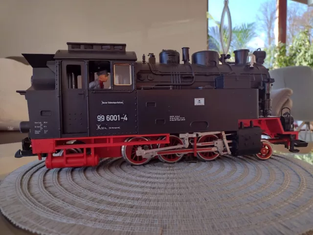 LGB 23802 Dampflokomotive der HSB, digital, Sound, unbespielt neuwertig ohne OVP