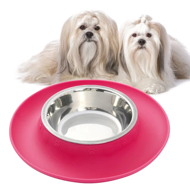Pet Puppy Cat Food Container Dog Feeder Bowl Puppy Water Bowl Feeding Bowl 2