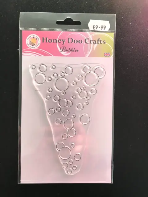 Honey Doo Crafts - Bubbles A6 Clear Photopolymer Stamp