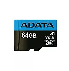 ADATA 64GB, microSDHC, Klasse 10 64GB Flash-Speicher Klasse 10 UHS-I – Flash-Speicher