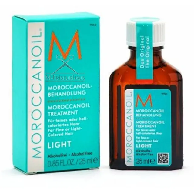 (€57,16/100ml) -10% gegen UVP! MOROCCANOIL Arganöl Treatment 25 ml light + BONUS