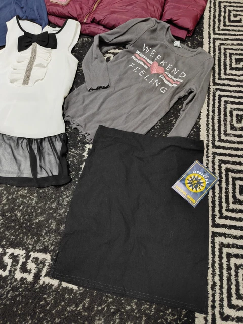 #C85 Enorme pacchetto di vestiti per ragazze 7-8 anni GEORGE NEXT PRIMARK M&S 8