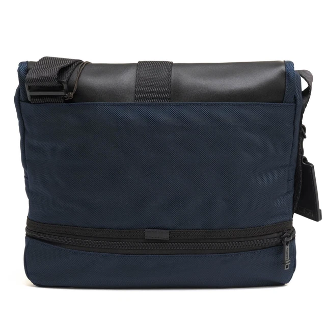Tumi Alpha Bravo Travis Cross Body Messenger Bag Ballistic Nylon Black Rare Mint 2