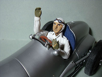 1/18 Figura HERMANN LANG Vroom NON VERNICIATO PER MERCEDES CMC Minichamps CMR 