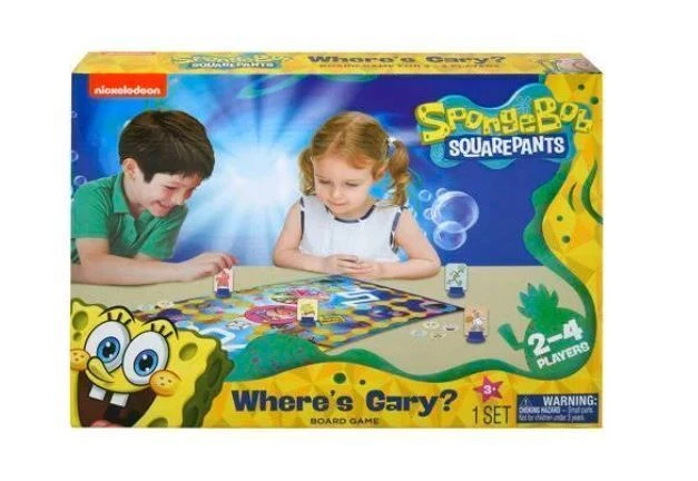 . Case of [36] SpongeBob SquarePants Board Games - Where's Gary? .