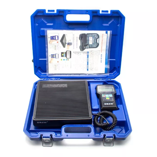 Electronic LCD Refrigerant Charging Scale Precision Calibration Weight Scale NEW
