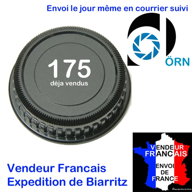 Bouchon D'objectif Arrière Pour K-5II Pentax Avec Baïonnette K - Noir