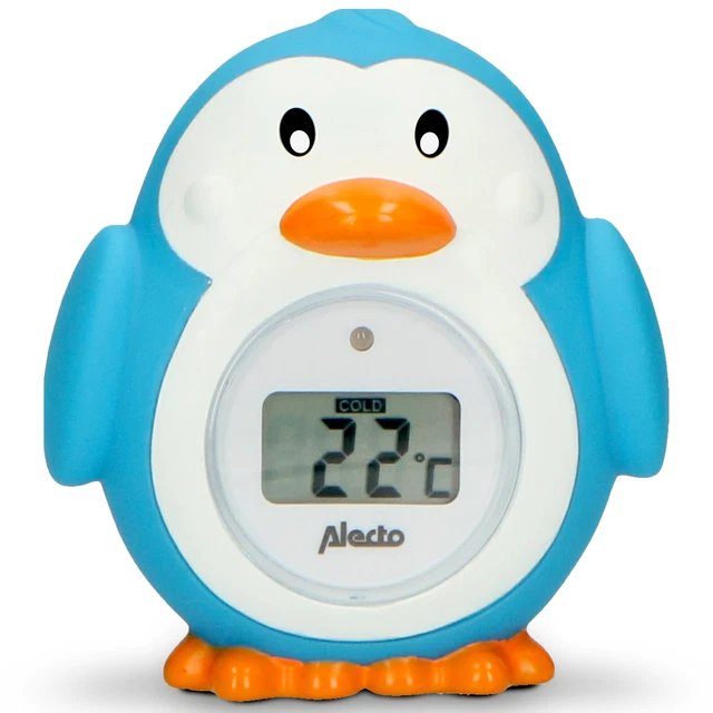 Alecto BC-11 PENGUIN - Raum- und Badewannenthermometer - Pinguin