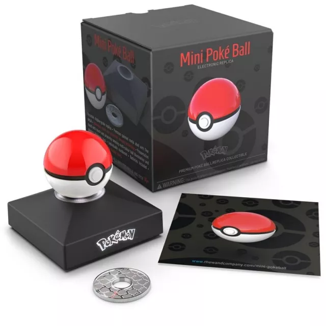 Pokemon - Diecast Replik Mini Poke Ball / Pokeball mit Lichteffekt - NEU & OVP!