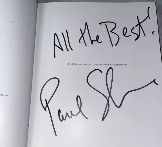 RARE SIGNED Paul Starr on Beauty Book Conversations with Celebrated Women HC DJ