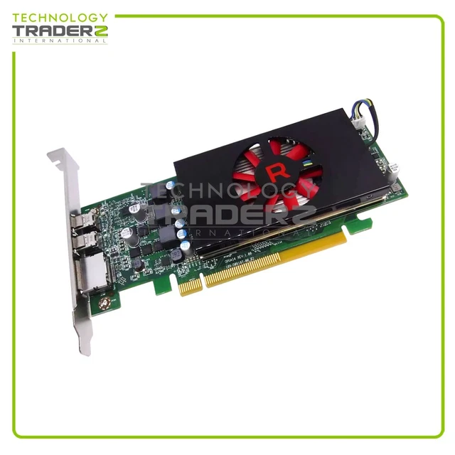 Dell AMD Radeon E9173 Low Profile Grafikkarte 2GB GDDR5 3xDP (wie RX550