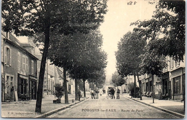 58 POUGUES LES EAUX - the route de paris